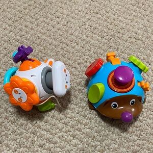 2 fidget toys , Colorful Interactive Kids Toy Set